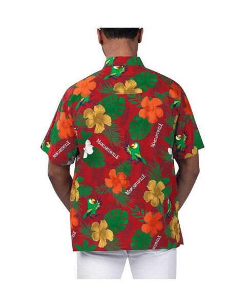 Men's Philadelphia Phillies Island Life Floral Party Button-Up Shirt