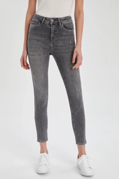 Джинсы джинсы Vintage Skinny Yüksek Bel Jean от defacto