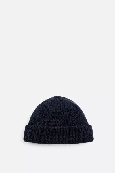 SHORT KNIT BEANIE