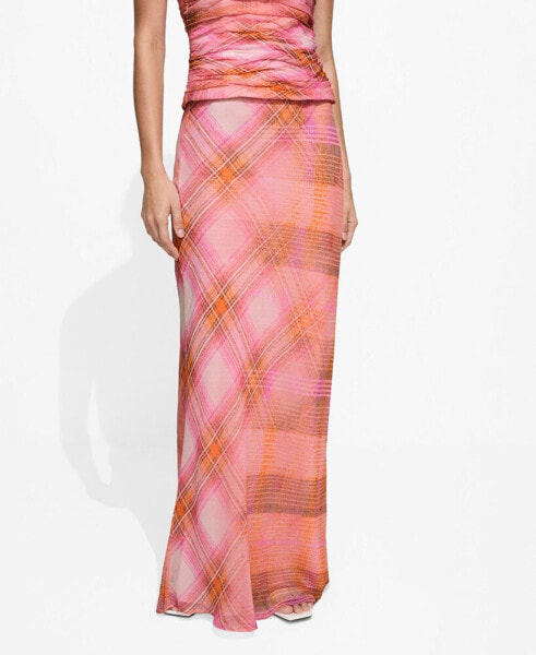 Women's Printed Long Skirt