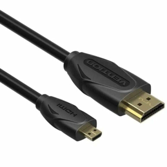 Кабель HDMI Vention VAA-D03-B300 3 m Чёрный