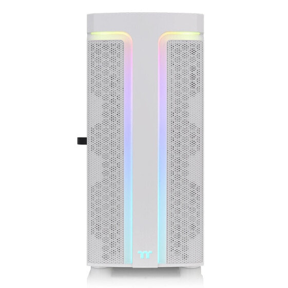 Thermaltake H590 TG ARGB - Midi Tower - PC - White - ATX - EATX - micro ATX - Mini-ITX - SPCC - Tempered glass - Multi