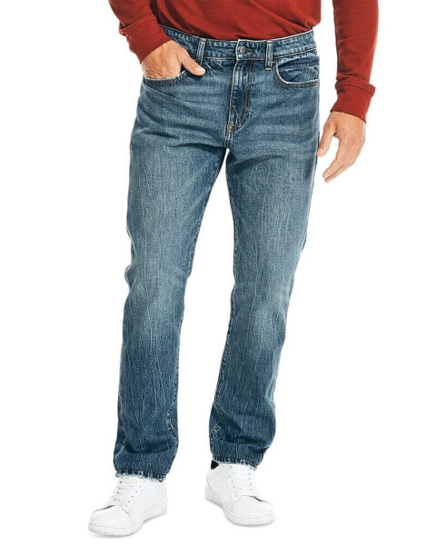 Men's Athletic Slim-Fit Stretch Denim 5-Pocket Jeans