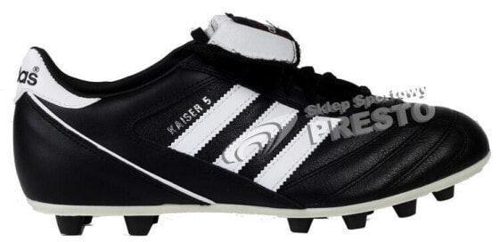 Бутсы футбольные Adidas Kaiser 5 Лига черные размер 40 (033201)