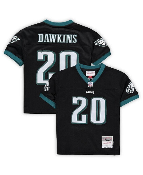 Infant Boys and Girls Brian Dawkins Black Philadelphia Eagles 2004 Retired Legacy Jersey