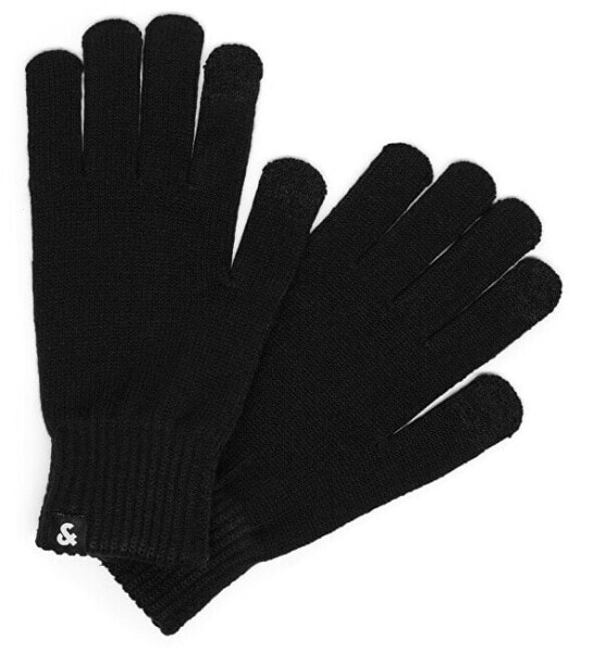 JACBARRY 12159459 Black men´s gloves