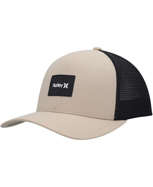 Men's Khaki Warner Trucker Snapback Hat