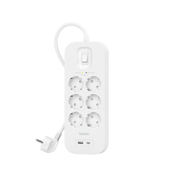 Защита от перенапряжения Belkin SRB002VF2M Белый