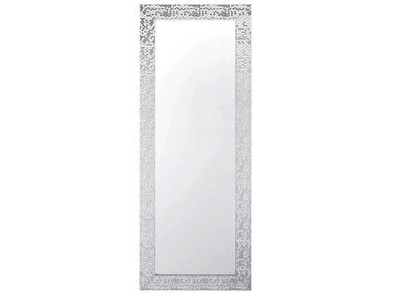Зеркало интерьерное Beliani Marans Glamour Серебряное 130x50 см (вертикальное)