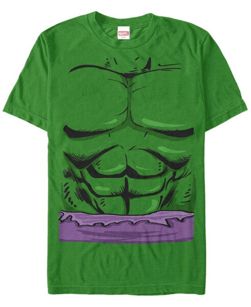 Marvel Men's Hulk Chest Costume Short Sleeve T-Shirt