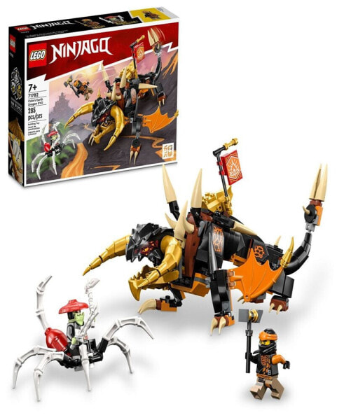 Ninjago Cole's Earth Dragon Evo 71782 Building Toy Set with Cole and Bone Scorpio Minifigures