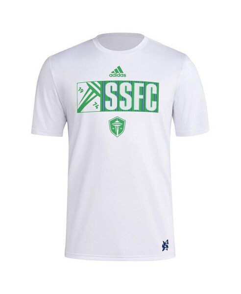 Men's Seattle Sounders FC 2024 Jersey Hook AEROREADY T-Shirt
