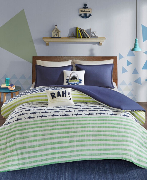 Одеяло Urban Habitat finn, набор 4 предмета, для кровати односпальной/полутороспальной