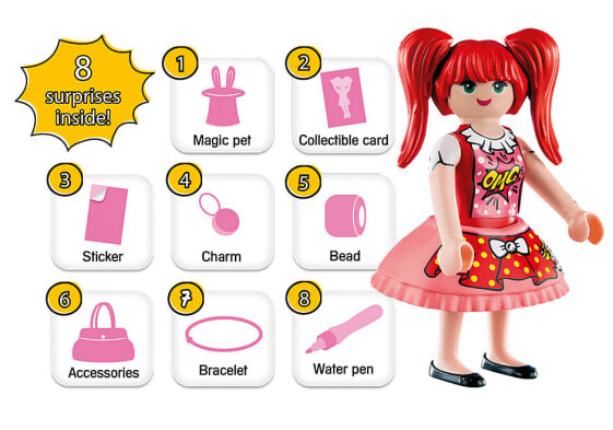 Детский игровой набор PLAYMOBIL Starleen Comic World (ID 7) - 7 лет - Мальчик/Девочка - Мультиколор - Пластик.