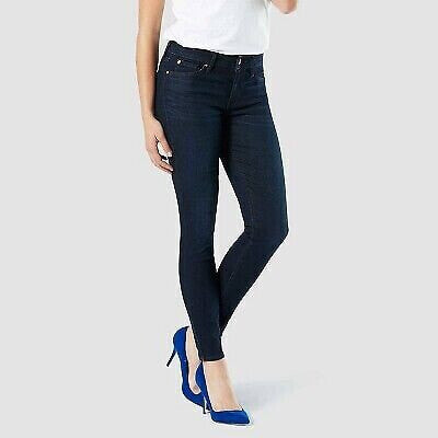 DENIZEN from Levi's Women's Mid-Rise Skinny Jeans - Blue Empire 4 Short