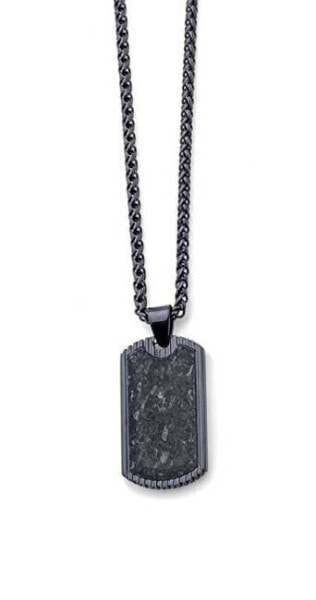 Modern steel necklace Dog tag Hercules 12337