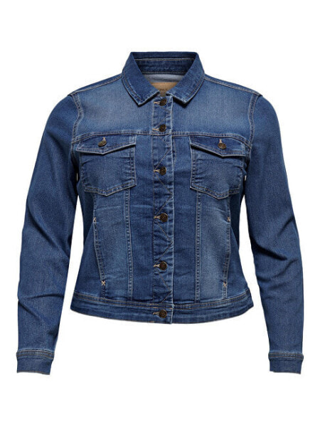 Women´s jacket CARWESPA 15224741 Medium Blue Denim