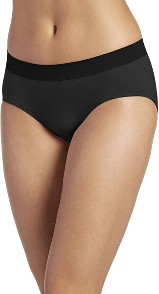 Jockey 268282 Women's Modern Micro Hipster Underwear 3 Pack Black Size 7 (XL)