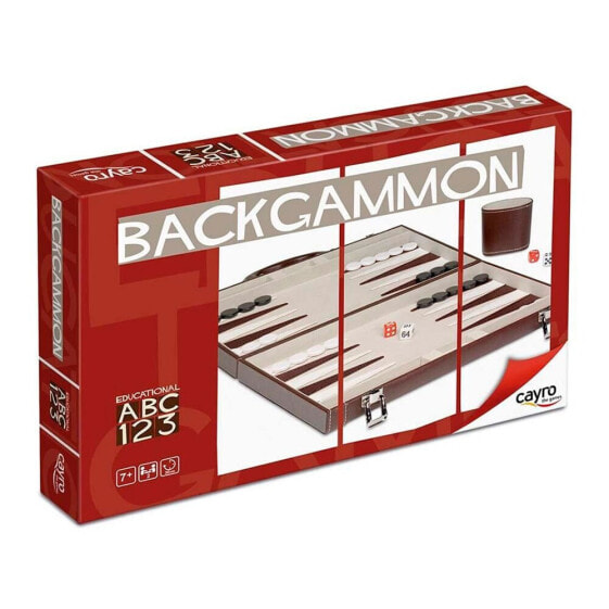 CAYRO Backgammon Polypiel Briefcase Board Game