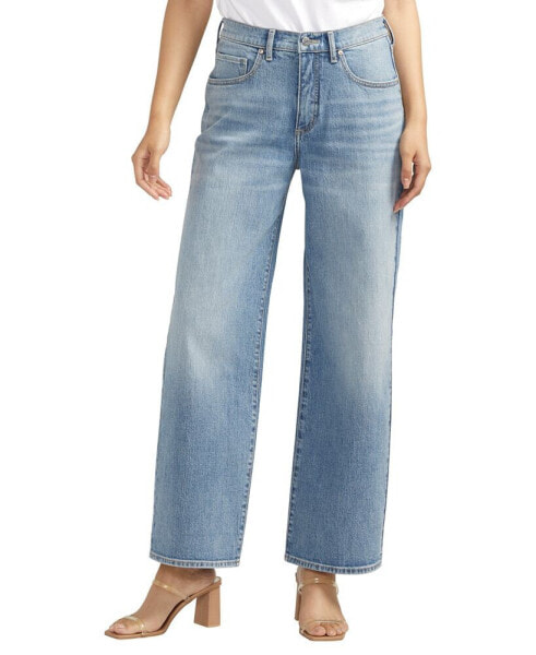 The Slouchy Straight Mid Rise Jeans