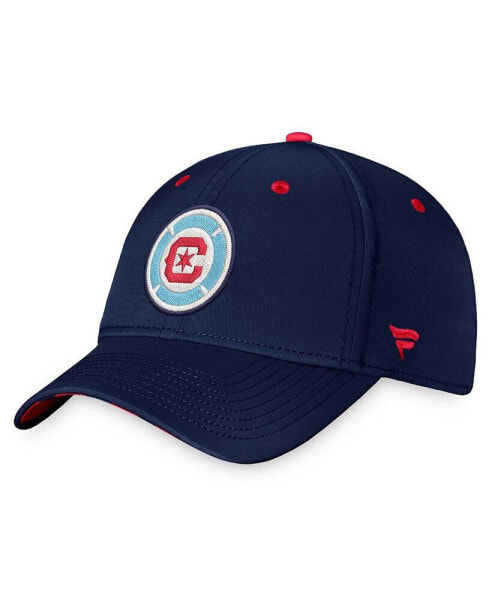 Men's Navy Chicago Fire Iconic Flex Hat