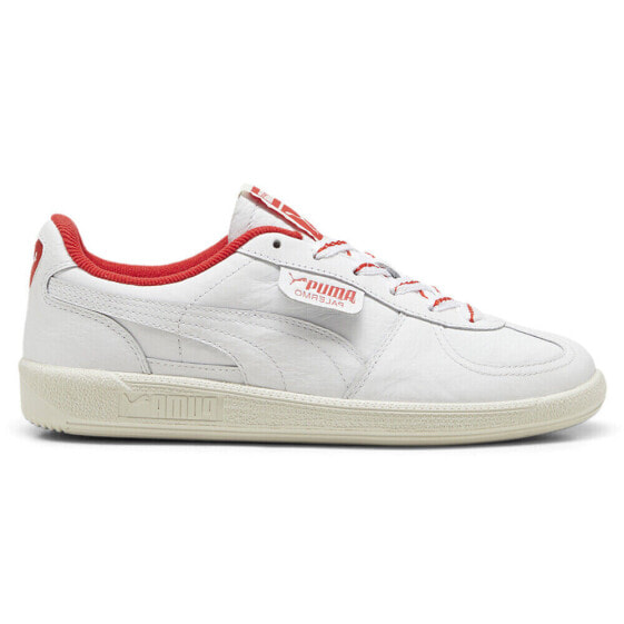 Puma Palermo Lady Court Lace Up Womens White Sneakers Casual Shoes 39725301