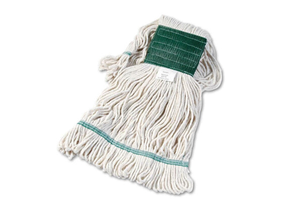 Boardwalk Super Loop Wet Mop Head Cotton/Synthetic Medium Size White 12/Carton