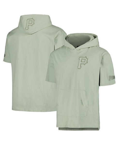 Men's Green Pittsburgh Pirates Neutral Short Sleeve Hoodie T-shirt