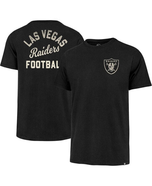 Men's Black Las Vegas Raiders Turn Back Franklin T-shirt