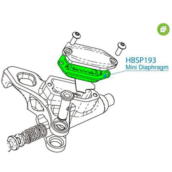 HOPE HBSP193 Mini/Race/Zone Cylinder Diaphragm Post