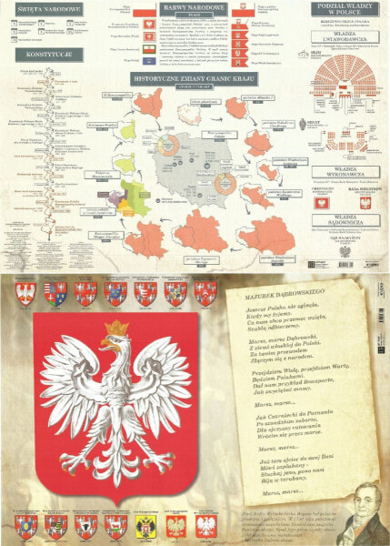 ART MAP Podkładka na biurko. Historia - WOS.