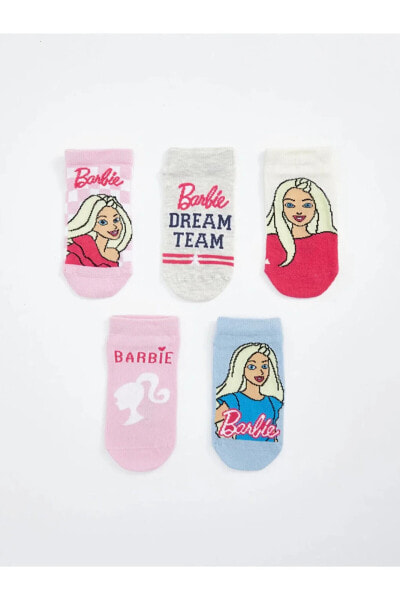 Носки для малышей LC WAIKIKI Barbie Desenli 5'li