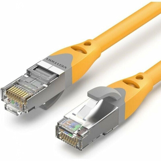 FTP Category 6 Rigid Network Cable Vention IBHYJ Yellow