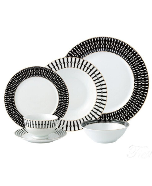 Dinnerware Fine China, Service for 4 by Set of 24