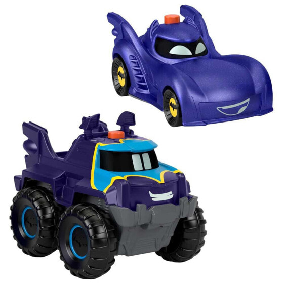 FISHER PRICE Batwheels Bam And Buff Pack 2 Light Up Cars