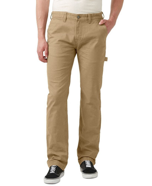 Men's Straight Six Straight-Fit Stretch Canvas Carpenter Pants