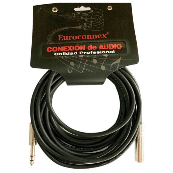 EUROCONNEX /F Stereo Jack Cable jack 3.5 cable 4317-3 M 3 m 6.35 mm