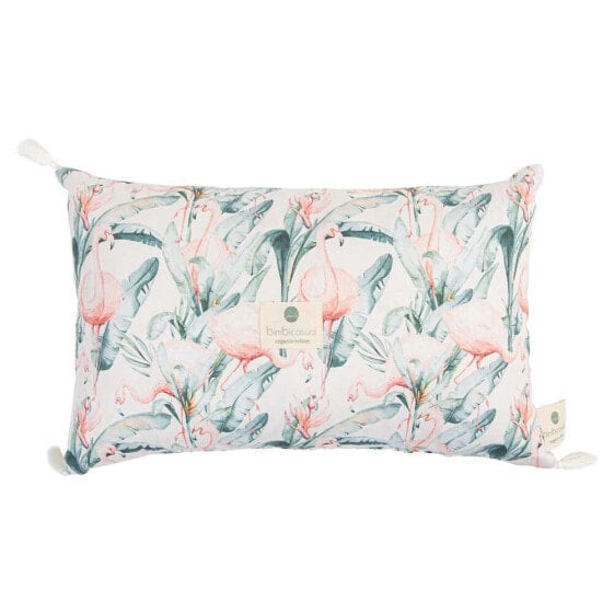 BIMBIDREAMS Flamingo Rectangle Cushion 34x30 Cm