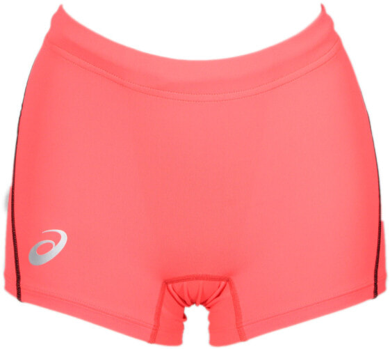 ASICS Hot Pant Shorts Womens Orange Athletic Casual Bottoms 133669-0694