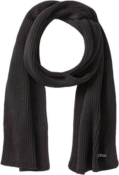 Мужской шарф черный трикотажный Marc OPolo Mens scarf