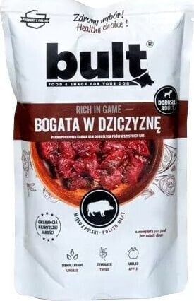 BULT Bult Karma Mokra dla Psa Mielonka z Dziczyzną 500g