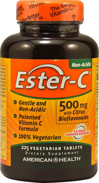 Ester-C with Citrus Bioflavonoids, 500 mg, 225 Vegetarian Tablets