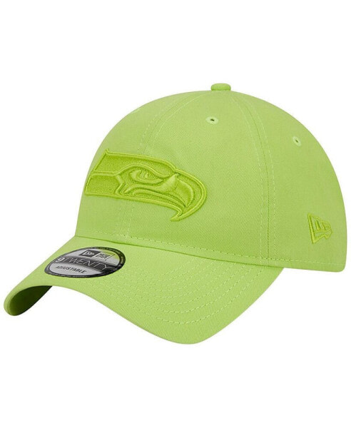 Головной убор New Era Seattle Seahawks ярко-зеленый Neon Green 9TWENTY Classic Brights 2.0 (мужской)