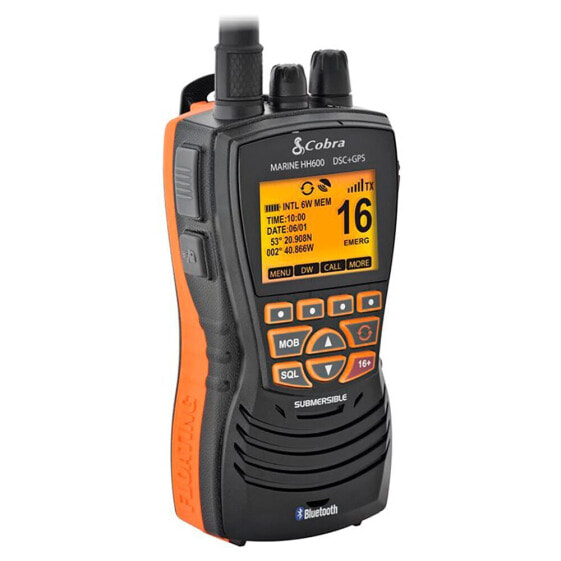 MARINE PAN SERVICE Cobra MR HH600 EU Portable VHF Radio With GPS