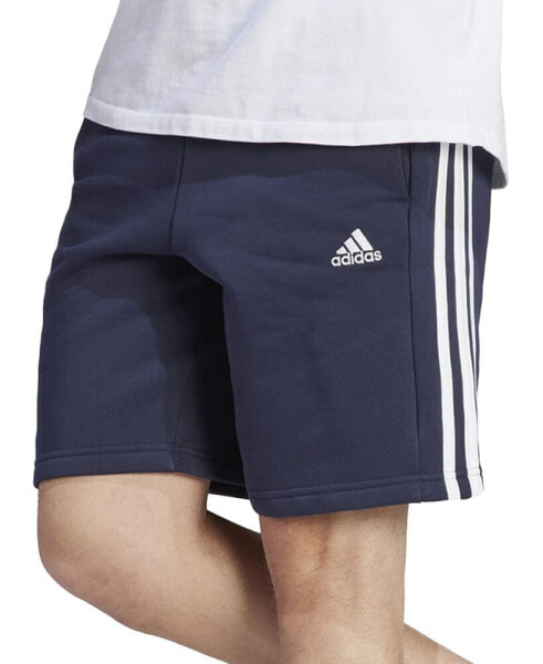 Men's 3-Stripes 10" Fleece Shorts