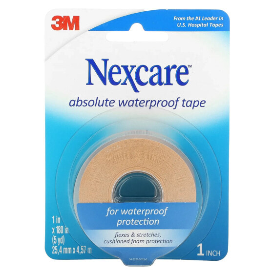 Absolute Waterproof Tape, Medium Hold, 180 in (5 yd)