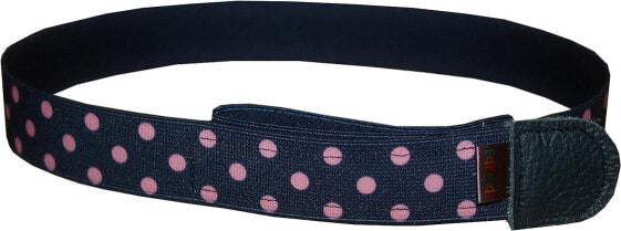 Ed&Kids Children's Belt Without Buckle Elastic Adjustable Size Dots Blue Pink