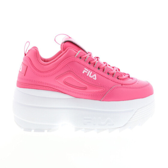 Fila Disruptor II Wedge 5CM01842-661 Womens Pink Lifestyle Sneakers Shoes