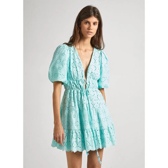 PEPE JEANS Delia Short Sleeve Short Dress