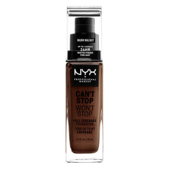 Основа-крем для макияжа NYX Can't Stop Won't Stop warm walnut (30 ml)